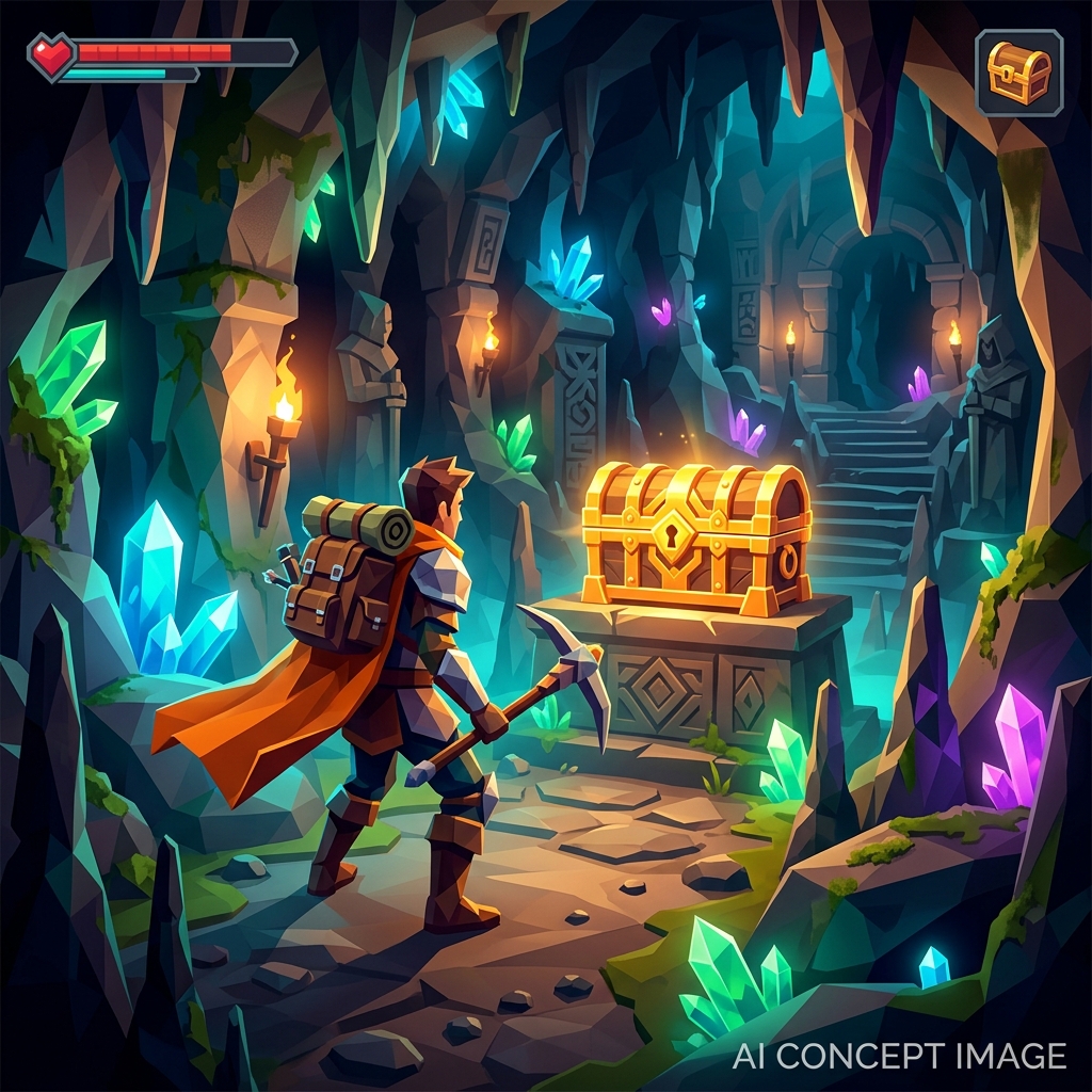 Treasure Hunting Game